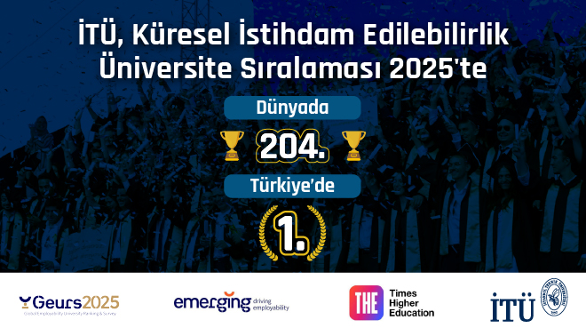 İTÜ, THE Küresel Üniversite İstihdam Edilebilirlik Sıralaması’na Göre Türkiye’de Lider Görseli