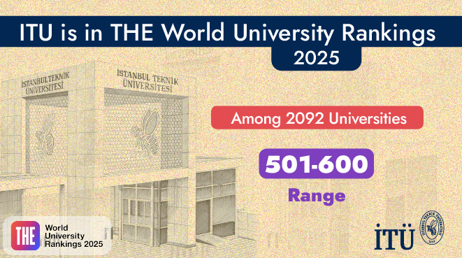 THE WUR 2025: ITU's Success in Research and Industry Income Rankings Görseli