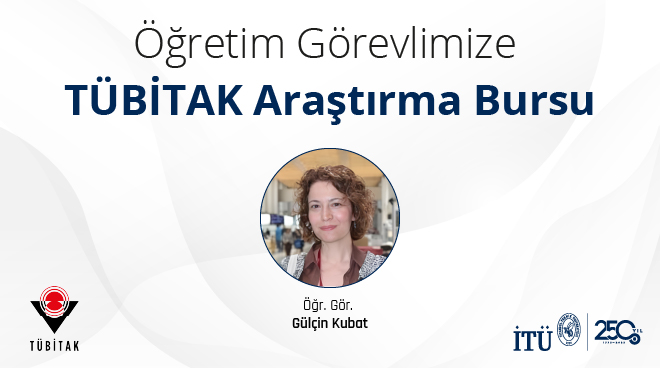 Öğretim Görevlimize TÜBİTAK Araştırma Bursu Görseli